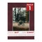 Dark Red Suede Mat Board for 8x11 Frames - Fits 5.5x8.5 Photos